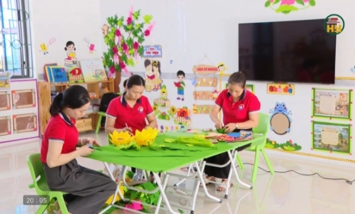 Tinh gọn trường lớp, sẵn sàng cho năm học mới