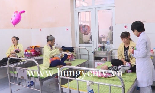 Hưng Yên: Bệnh nhi nhập viện do trời rét tăng cao