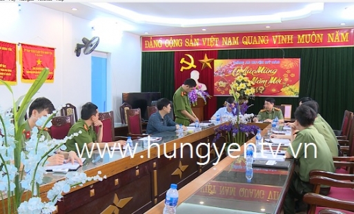 Thành lập Công an thị xã Mỹ Hào bắt đầu từ ngày 1/5