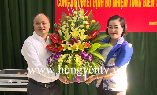 Báo Hưng Yên có Tổng Biên tập mới