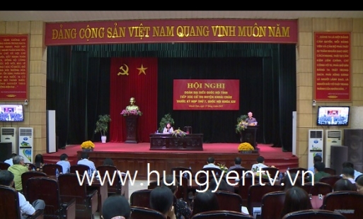 Cử tri Hưng Yên kiến nghị nhiều vấn đề trước thềm kỳ họp Quốc hội thứ 7