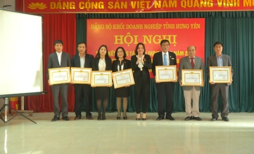 Đảng ủy Khối các doanh nghiệp tỉnh Hưng Yên tổng kết công tác xây dựng Đảng