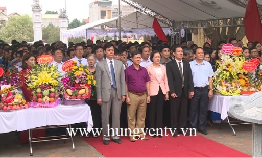 Hưng Yên dâng hương tưởng niệm 228 năm ngày mất Đại danh y Hải Thượng Lãn Ông Lê Hữu Trác