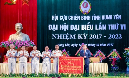 Đại hội đại biểu Hội Cựu chiến binh tỉnh Hưng Yên lần thứ VI nhiệm kỳ 2017 - 2022