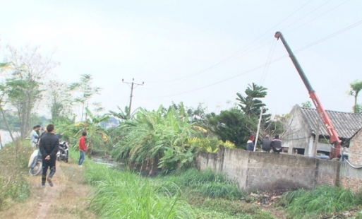 Cần cẩu chạm đường điện cao thế, 1 người ở thành phố Hưng Yên tử vong