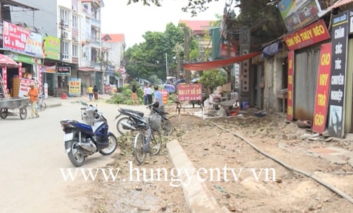 Công ty nước sạch làm vỡ đường ống của công ty nước sạch khác ở Mỹ Hào