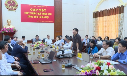 Gặp mặt những người con Hưng Yên đang công tác trong ngành y tế tại Hà Nội