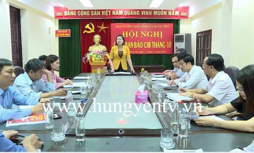 Báo chí Hưng Yên tập trung tuyên truyền cho Đại hội Đảng các cấp