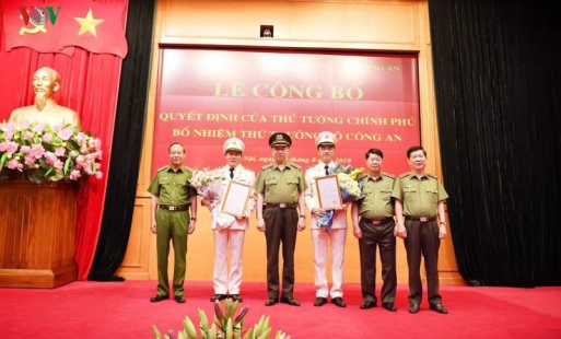 Chân dung 2 tân Thứ trưởng Bộ Công an 