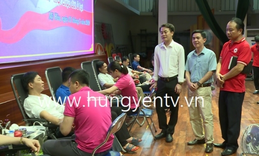 Thị xã Mỹ Hào hiến trên 430 đơn vị máu 