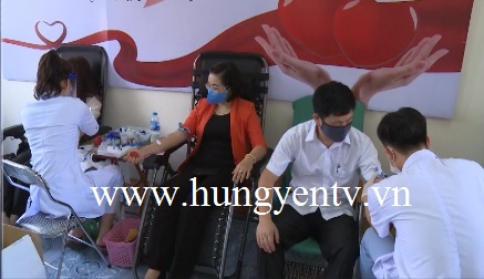 Ngày hội hiến máu Công đoàn viên chức tỉnh thu trên 250 đơn vị máu