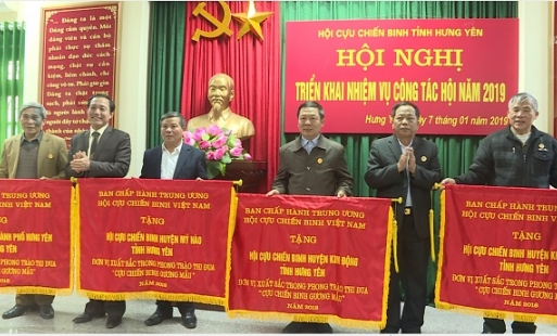Hội Cựu chiến binh Hưng Yên cần gương mẫu đi đầu trong các phong trào ở cơ sở