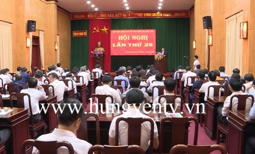 Hội nghị Ban chấp hành Đảng bộ tỉnh Hưng Yên lần thứ 29