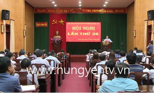 Hội nghị Ban chấp hành Đảng bộ tỉnh Hưng Yên lần thứ 26