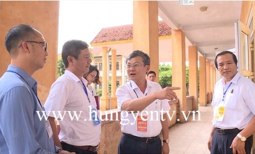 PCT UBND tỉnh kiểm tra công tác chuẩn bị kỳ thi tuyển sinh lớp 10