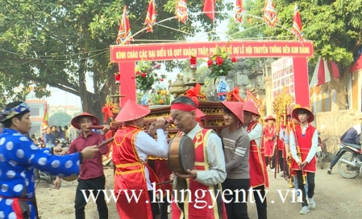 Khai mạc lễ hội đền Kim Đằng