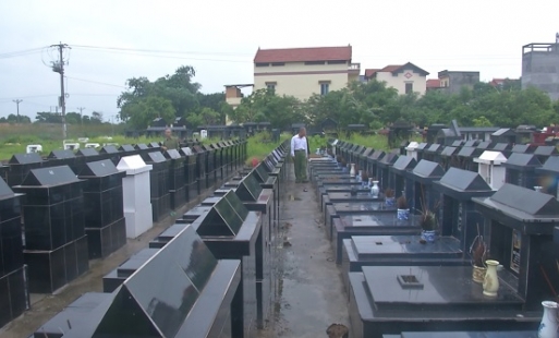 Xuân Quan xây dựng nghĩa trang đồng bộ cấp xã