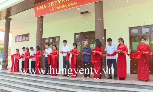 Khánh thành nhà truyền thống nơi Bác Hồ về thăm xã Nghĩa Dân, huyện Kim Động