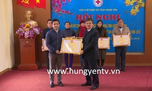 Hội Chữ thập đỏ tỉnh tổng kết công tác năm 2018