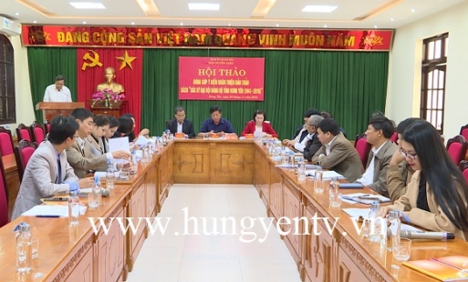 Hội thảo về sách “Các kỳ Đại hội Đảng bộ tỉnh Hưng Yên, giai đoạn 1941 – 2015”