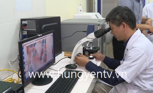 Bệnh viện Đa khoa Hưng Yên tiếp nhận hệ thống tầm soát ung thư cổ tử cung 