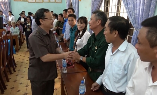 Bí thư Tỉnh ủy và đoàn công tác của tỉnh Hưng Yên làm việc tại Tây Nguyên