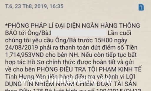 Hoang mang với dịch vụ cho vay tiền qua thẻ tín dụng của Fe Credit ở Hưng Yên