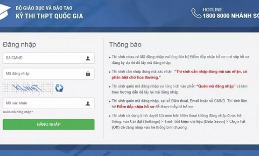 Cách tra cứu điểm thi THPT quốc gia 2019 ở Hưng Yên