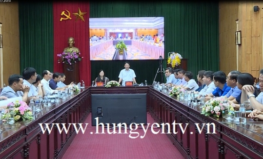 Hưng Yên dự hội nghị trực tuyến toàn quốc 