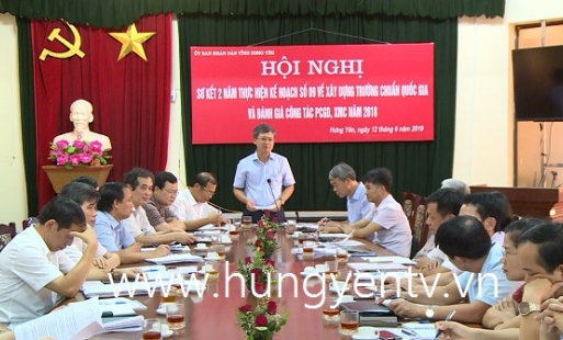 Tỉ lệ trường chuẩn quốc gia ở Hưng Yên đạt 62%