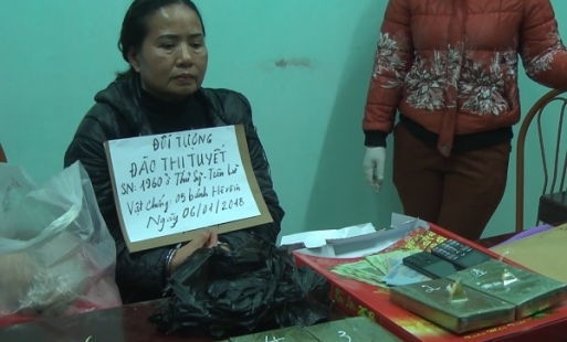 Công an Hưng Yên bắt đối tượng vận chuyển 5 bánh heroin có trọng lượng gần 1,8kg