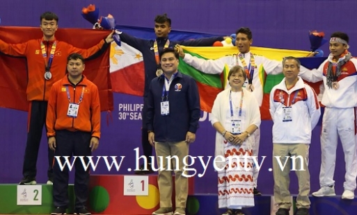 Hưng Yên có 2 vận động viên giành huy chương tại SEA Game 30 