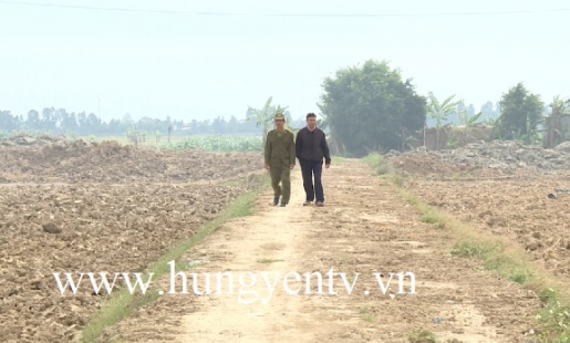 Khắc phục tình trạng lấy trộm đất ở Ân Thi sau phóng sự của HYTV