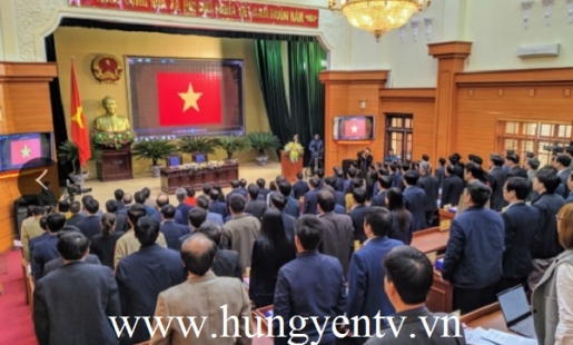 Khai mạc Kỳ họp thứ 10, HĐND tỉnh Hưng Yên khóa XVI