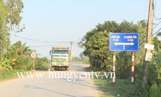 Cần sớm thay thế biển chỉ dẫn không đúng tại đường ĐH.73