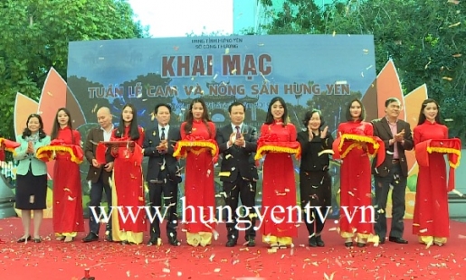 Khai mạc tuần lễ cam và nông sản Hưng Yên tại Hà Nội năm 2019