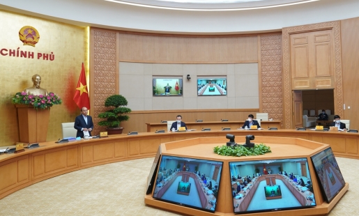 Thủ tướng Nguyễn Xuân Phúc làm việc với lãnh đạo chủ chốt tỉnh Hưng Yên