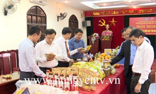 Hưng Yên đánh giá, xếp hạng 24 sản phẩm OCOP năm 2019