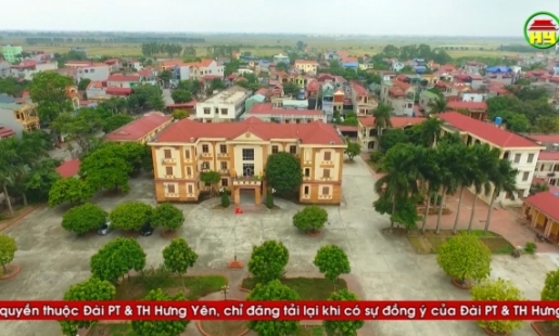 Huyện Ân Thi đạt chuẩn nông thôn mới 