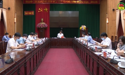 Họp BCĐ kỷ niệm 190 năm thành lập tỉnh