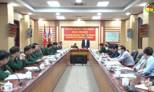 Tư lệnh Quân khu 3 làm việc với Thường trực Tỉnh ủy Hưng Yên