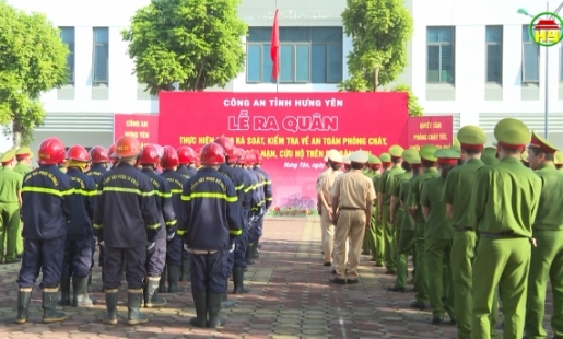 Ra quân rà soát, kiểm tra an toàn về Phòng chống cháy nổ và cứu nạn cứu hộ