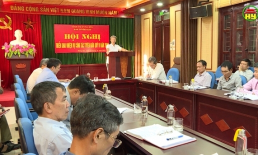 Triển khai công tác tuyên giáo quý IV 