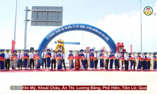 Khánh thành Dự án đầu tư xây dựng tuyến đường bộ ven biển