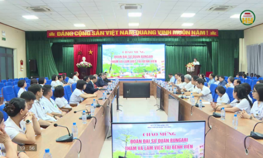  Thúc đẩy hợp tác y khoa với Bulgary