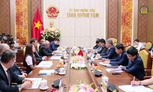 UBND tỉnh làm việc với đoàn cấp cao Belarus