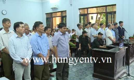 Phạt tù 23 cán bộ thôn, xã bán 20.000m2 đất trái thẩm quyền ở huyện Văn Lâm
