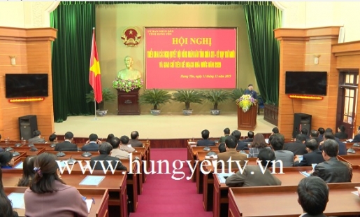 Hưng Yên triển khai kế hoạch phát triển kinh tế - xã hội năm 2020
