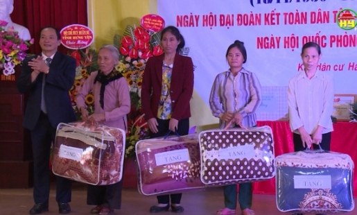 Khu dân cư Hành Lạc tổ chức ngày hội đại đoàn kết toàn dân.