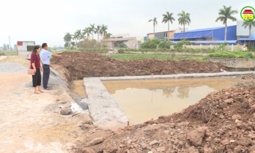 Nhiều hộ có đất trúng đấu giá khu giãn cư mới ở xã Thiện Phiến bức xúc vì công trình xây dựng vi phạm